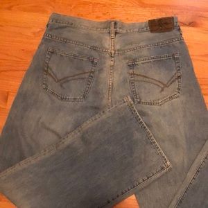 Blue relaxed fit jeans